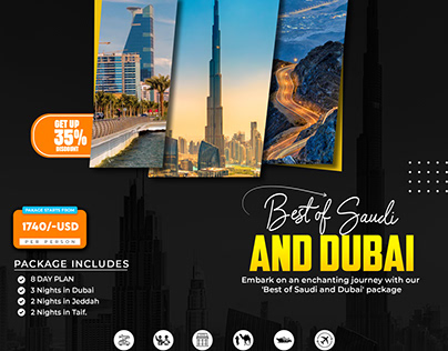 Discover Best Saudi and Dubai Adventure
