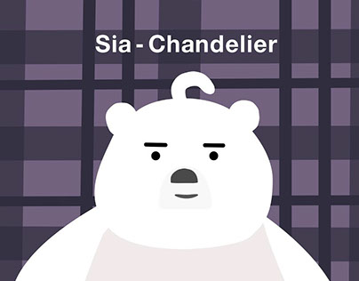 Animation Bear Sia-Chandelier (Acabella)