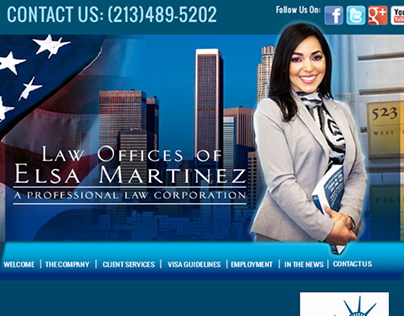 Web Design - Law Offices of Elsa Martinez
