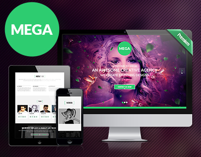 MEGA - Single Page Premium Theme