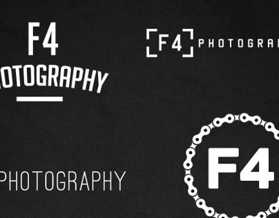 F4 Photograhy logo designs