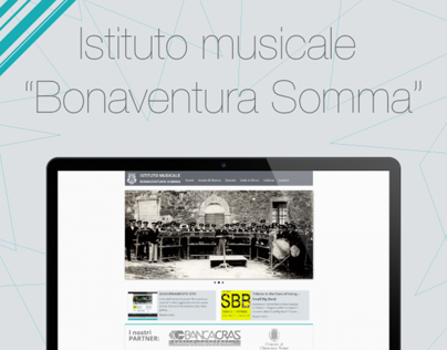 Sito Istituto Musicale "Bonaventura Somma"