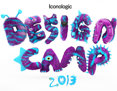 Design Camp 3d logo