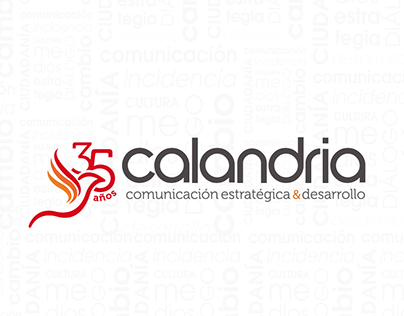 Logo de 35 años para la A.C.S Calandria