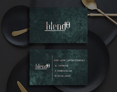 Logo designing for Blend-o