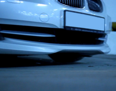 BMW e92 Animated Gif - Removing License Plate
