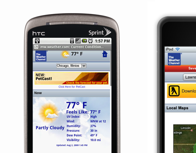 Weather Channel Mobile Web