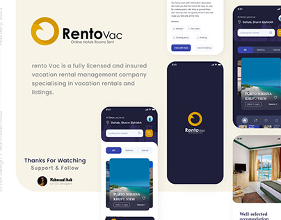 Rento Vac | online app for hotel rooms rent