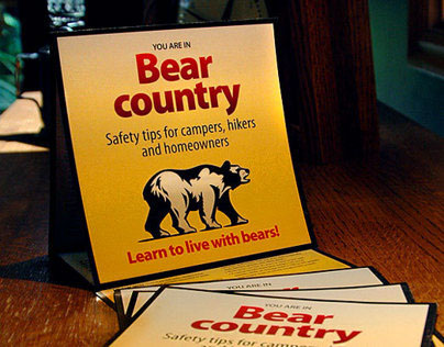 Bear safety campaign