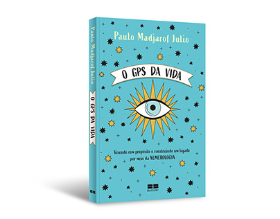 Book cover design of "O GPS da vida"