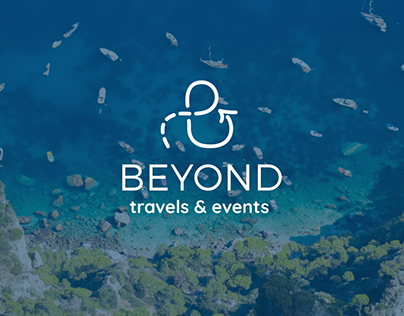 Beyond travels & events brand identity