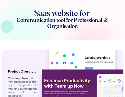 "Teamup Now" Landing page