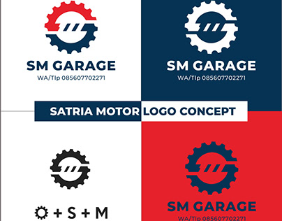 Satria Motor Logo Design