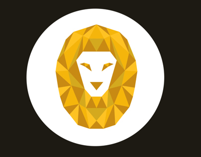 Lion cubism logo - My new personal logo