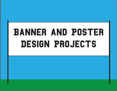Banner and Poster Design Projects