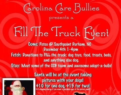 Fill the Truck Event Flyer