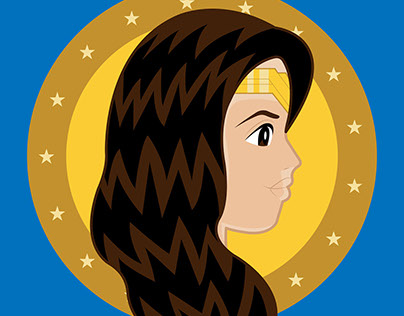 "Art of Wonder" Wonder Woman Film Illustration