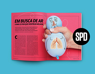 Looking for Air // Veja Saúde Magazine Cover Story