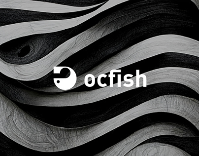 ocfish Logo Design, visual identity