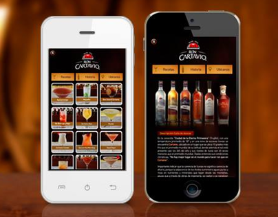 Cartavio - Mobile App - Ron Cartavio