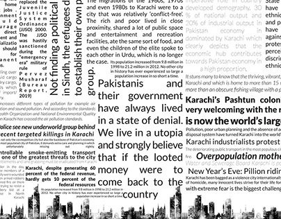 Karachi: A dystopia or utopia? (2020)