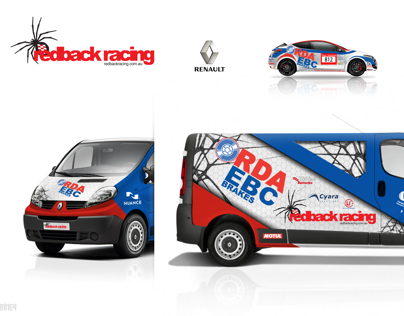 Red Back Racing Service Vehicle