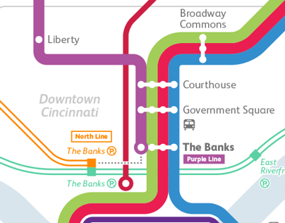 Cincinnati Rail Map 2031