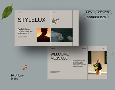 STYLELUX Presentation Design