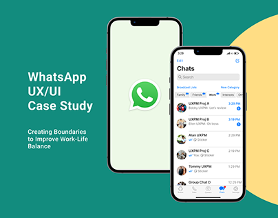 WhatsApp - UX/UI Case Study