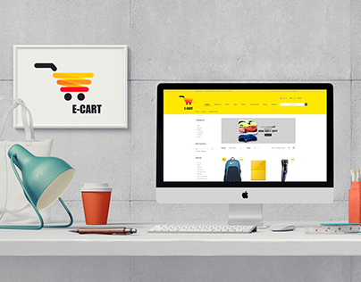 E-cart online shopping website design