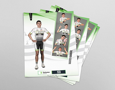 Fortuneo-Samsic cycling team poster & cards
