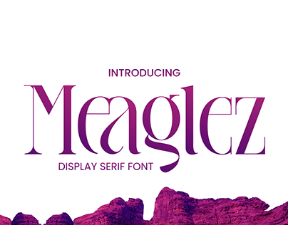 Meaglez Display Serif Font
