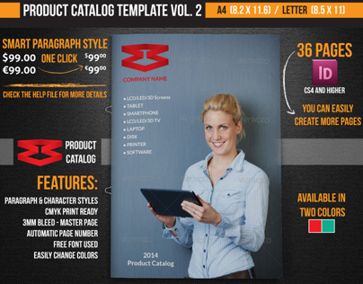 Product Catalog Template Vol. 2