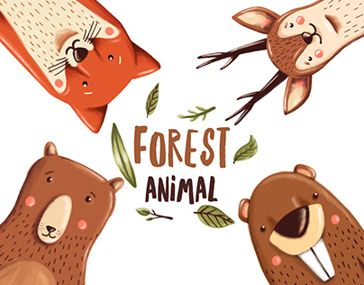 Forest animal set (Free)