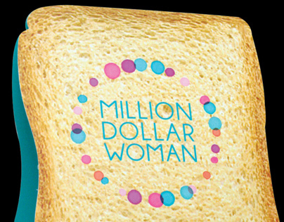 Million Dollar Woman – Breakfast function tent card