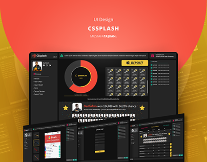 CSSplash UI Design