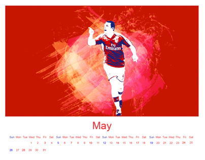 calendar, arsenalfootballclup calendar,
