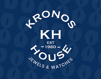 Brand identity design for KRONOS HOUSE
