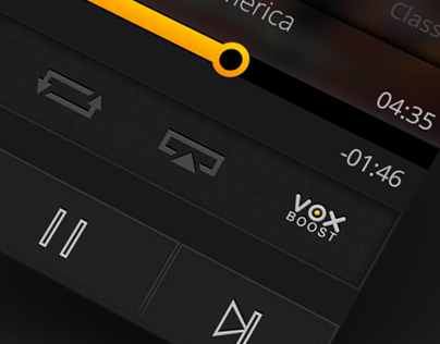 VOX iOS Player concept WIP