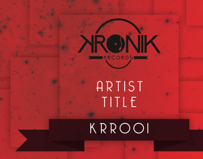 Kronik Records Cover Artwork Design