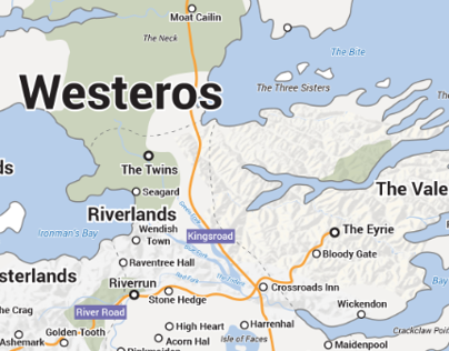 Westeros Google Map