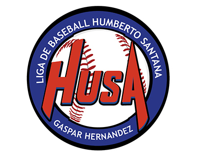 Humberto Santana Baseball League Logo