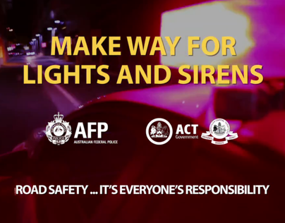 Lights and Sirens TVC and Web Content