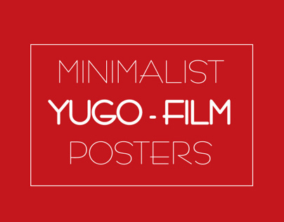 MINIMALIST YUGO-FILM POSTERS