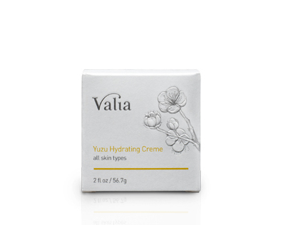 Valia Skincare Packaging