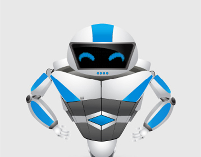 Illustration Robot Character