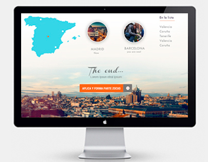 UI/UX Design for a Start-up based in Madrid