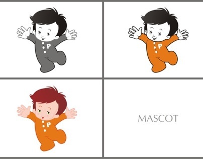 Mascot Design & Colour book  Design for children