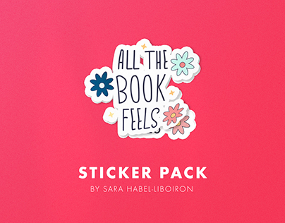 Sticker Pack for Book Lovers