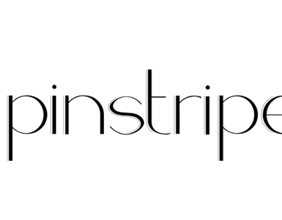 Pinstripe Typeface